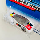 1998 Hot Wheels Artistic License Series Alien blanco 3SP base ZAMAC