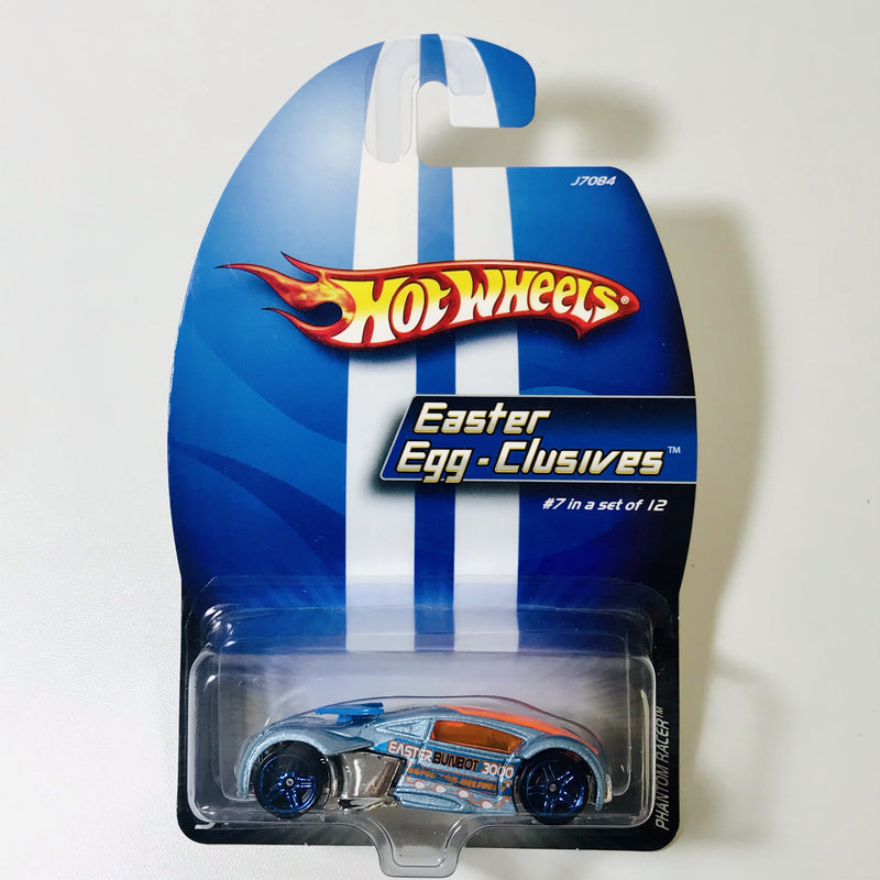 2006 Hot Wheels Easter Egg-Clusives Phantom Racer celeste PR5