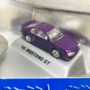 1997 Hot Wheels Collectibles Limited Edition Four Decades of Pony Power Ford Set de 3 con Llantas de Goma RR - 65 Mustang, 67 Mustang, 96 Mustang GT