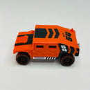 2022 Hot Wheels Baja Blazers Hummer Humvee naranja 6SP base ZAMAC - Loose