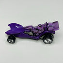 1995 Hot Wheels Cyber Cruiser 261 morado metálico UH base ZAMAC - Loose/Suelto