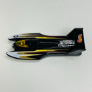 1999 Hot Wheels Hydroplane 1053 negro - Loose