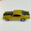 2000 Hot Wheels 70 Chevelle Chevrolet dorado metálico 5SP - Loose