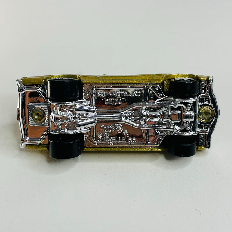 2000 Hot Wheels 70 Chevelle Chevrolet dorado metálico 5SP - Loose