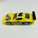 2000 Hot Wheels Olds Aurora amarillo SB - Loose
