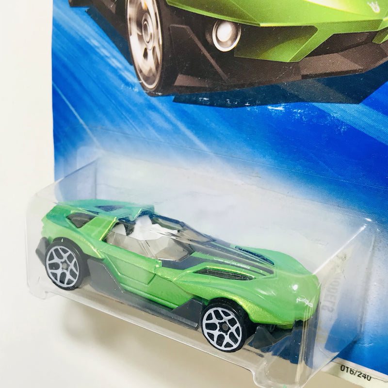 2010 Hot Wheels New Models Yur So Fast verde Y5