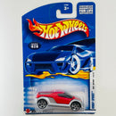 2002 Hot Wheels First Editions Honda Spocket plata metálico con rojo PR5