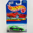 1998 Hot Wheels Tattoo Machines Series 93 Camaro verde fluorescente 3SP