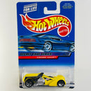 2000 Hot Wheels Secret Code Screamin Hauler 048 amarillo 5SP base ZAMAC Blíster 90s
