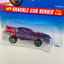 1995 Hot Wheels Krackle Car Series Turboa morado UH base ZAMAC