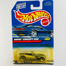 1999 Hot Wheels Dodge Concept Car plata metálico LW base ZAMAC