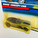 1999 Hot Wheels Dodge Concept Car plata metálico LW base ZAMAC