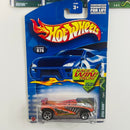 2002 Hot Wheels Cold Blooded Series Colección Set de 4 - Firebird Funny Car, Speed Shark, Vulture, Phaeton