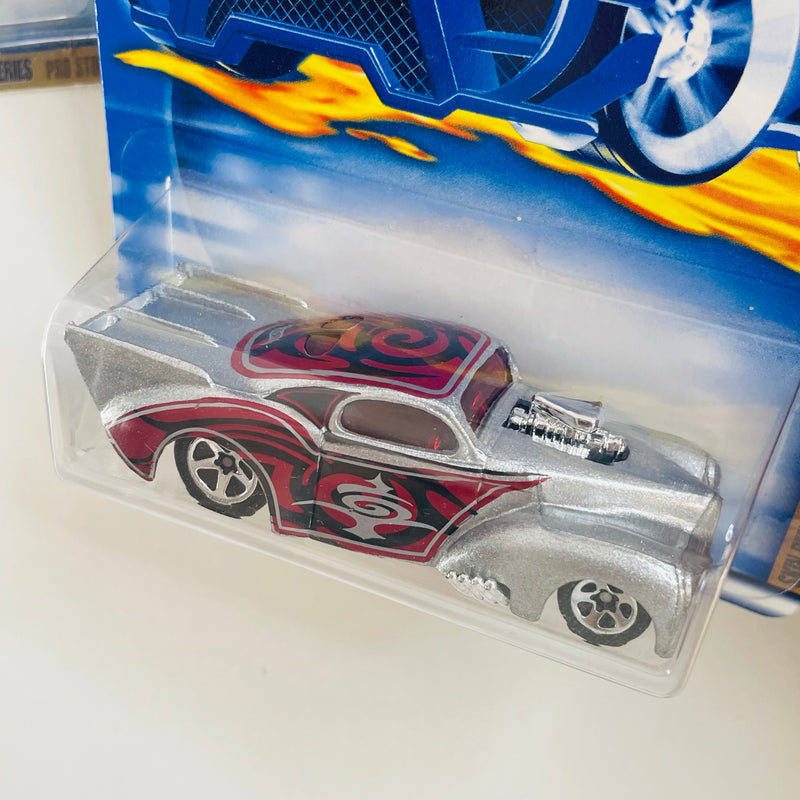 2001 Hot Wheels Skin Deep Series Colección Set de 4 - Super Comp Dragster, 41 Jeep Willys Coupe, Chevy Pro Stock Truck, Pro Stock Firebird Pontiac