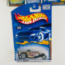 2001 Hot Wheels Skin Deep Series Colección Set de 4 - Super Comp Dragster, 41 Jeep Willys Coupe, Chevy Pro Stock Truck, Pro Stock Firebird Pontiac