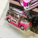 2013 Hot Wheels ZAMAC Collector Edition Mail-In School Busted Exclusivo Walmart ZAMAC con rosado spectraflame Redline Llantas de Goma RR base ZAMAC