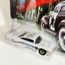 1999 Hot Wheels Cop Rods Birmingham Police 59 Impala Exclusivo KB Toys blanco Llantas de Goma RR