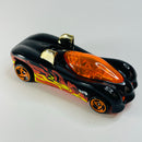 1998 Hot Wheels Power Pipes 869 negro SB - Loose