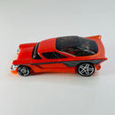2002 Hot Wheels First Editions Nomadder What 022 naranja metálico PR5 - Loose