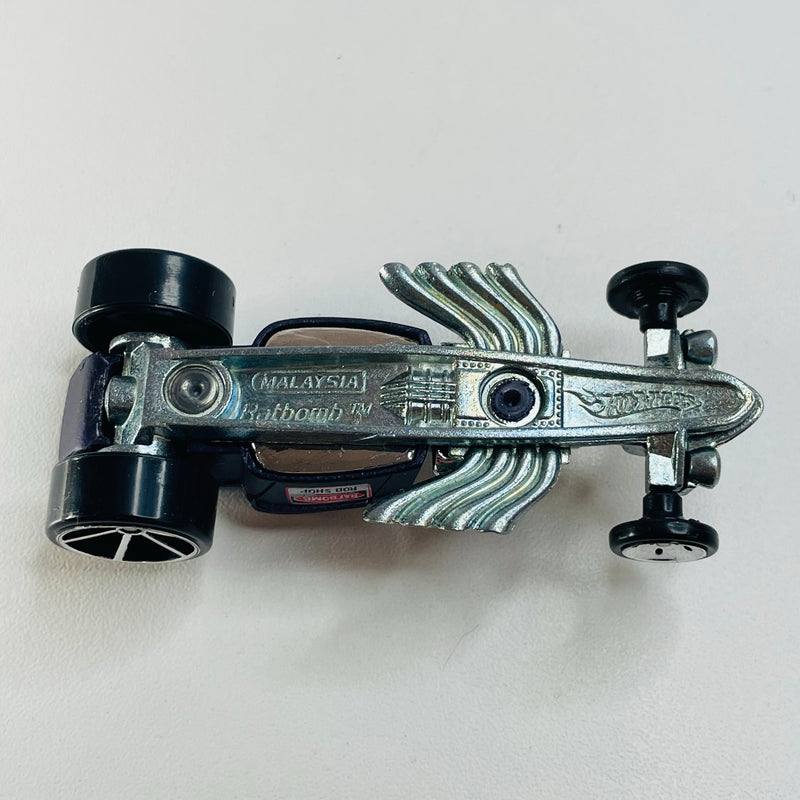 2008 Hot Wheels New Models Ratbomb morado satinado OH5 base ZAMAC - Loose