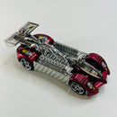 2002 Hot Wheels Grave Rave Krazy 8s 100 rojo PR5 base ZAMAC - Loose