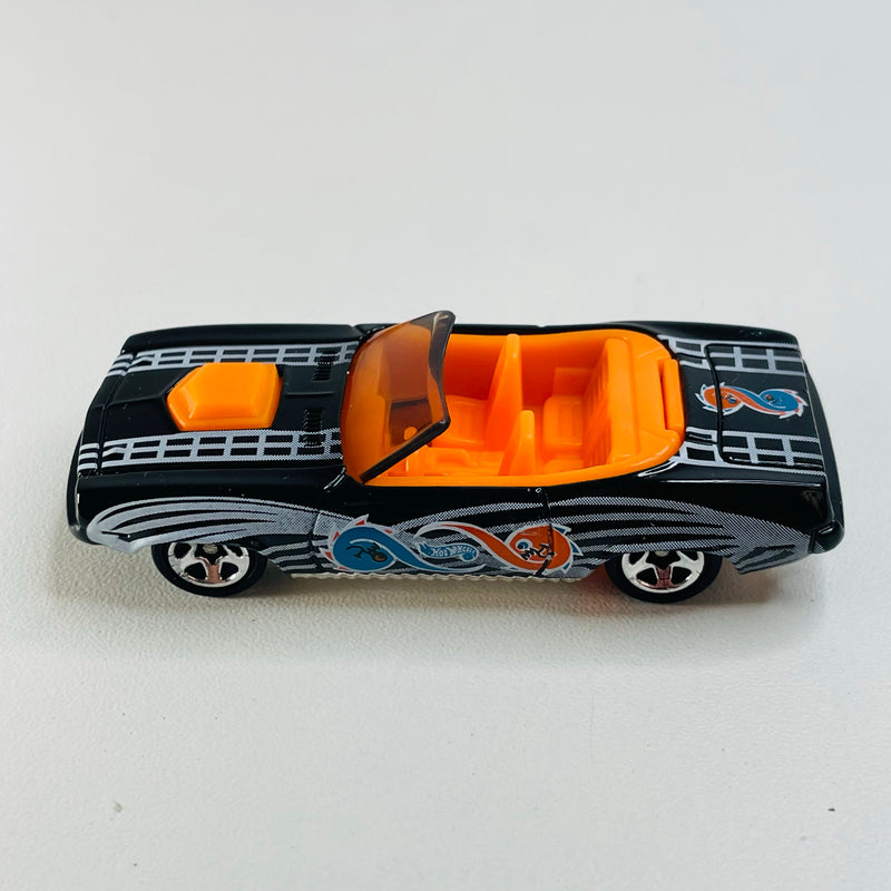 1998 Hot Wheels Artistic License Series 1970 Plymouth Barracuda negro 5SP - Loose