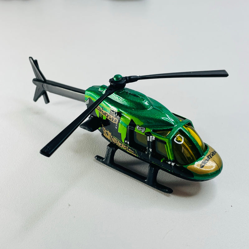 1999 Hot Wheels Street Art Series Propper Chopper verde - Loose
