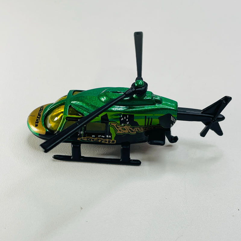 1999 Hot Wheels Street Art Series Propper Chopper verde - Loose