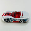 1998 Hot Wheels Dash 4 Cash Series Dodge Viper RT/10 blanco SB - Loose