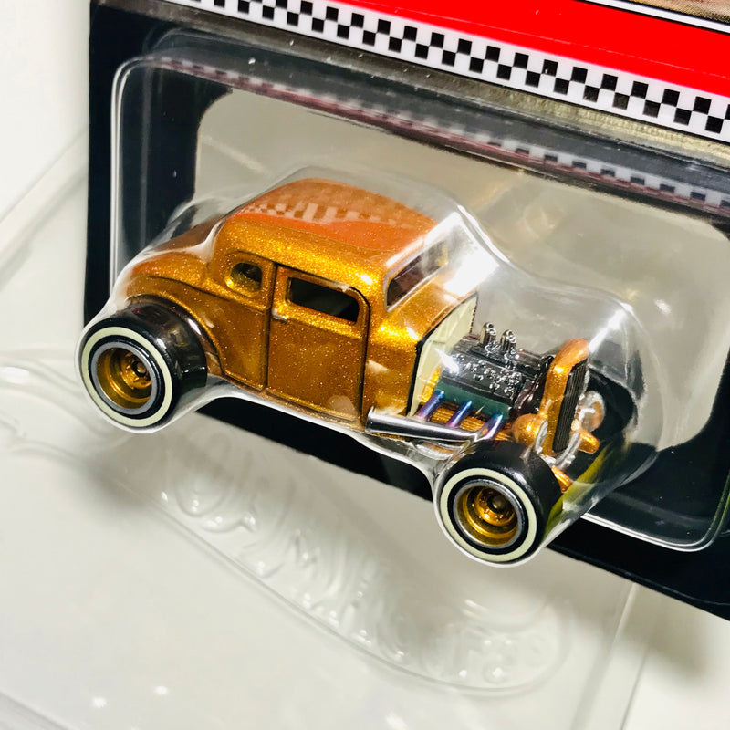 2021 Hot Wheels RLC 32 Ford Exclusivo Red Line Club dorado spectraflame Llantas de Goma RR