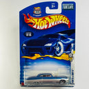 2003 Hot Wheels 35 Aniversario First Editions Fish'd & Chip'd Jaguar Mark X 016 azul con plata metálico 10SP