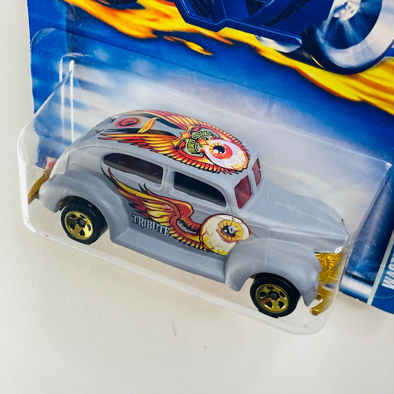 2003 Hot Wheels Wastelanders Fat Fendered 40 Ford 156 gris 5SP