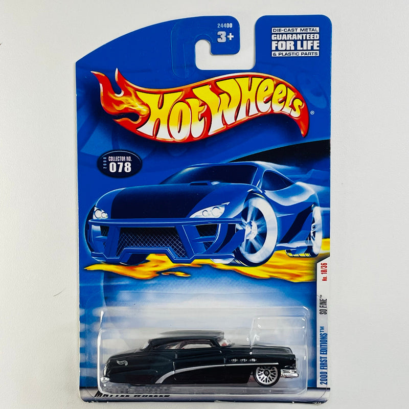 2000 Hot Wheels First Editions Buick So Fine 078 negro LW