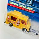 2000 Hot Wheels Virtual Collection Ice Cream Truck amarillo 5DOT