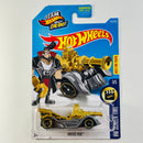 2016 Hot Wheels Treasure Hunt HW Screen Time Grease Rod dorado metálico MC5