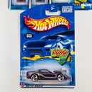 2002 Hot Wheels Corvette Series Colección Set de 4 - 65 Corvette, 97 Corvette, 58 Corvette, 63 Corvette