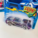 2002 Hot Wheels Corvette Series Colección Set de 4 - 65 Corvette, 97 Corvette, 58 Corvette, 63 Corvette