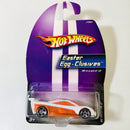 2006 Hot Wheels Easter Egg-Clusives HW Prototype 12 blanco PR5 base ZAMAC