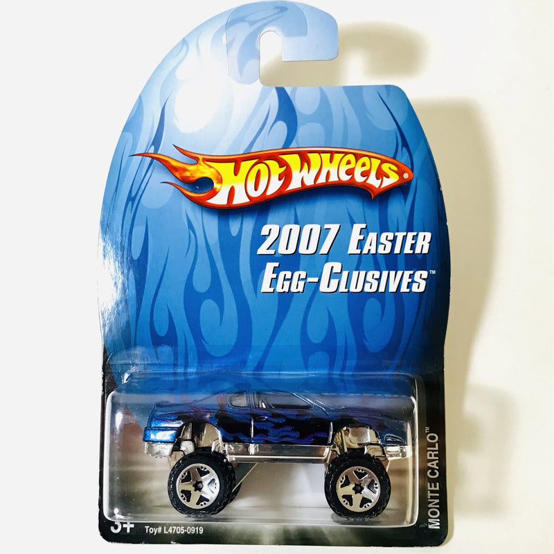 2007 Hot Wheels Easter Egg-Clusives Monte Carlo azul 5SP