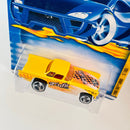 2001 Hot Wheels Turbo Taxi 57 T-Bird Ford 055 amarillo 3SP