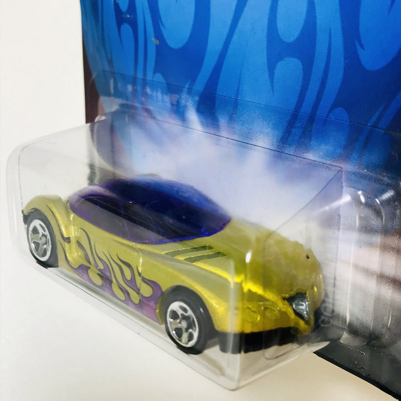 2007 Hot Wheels Easter Egg-Clusives Golden Arrow dorado 5SP base ZAMAC