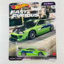 2021 Hot Wheels Premium Fast & Furious Fast Stars Mitsubishi Eclipse verde Llantas de Goma