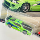 2021 Hot Wheels Premium Fast & Furious Fast Stars Mitsubishi Eclipse verde Llantas de Goma