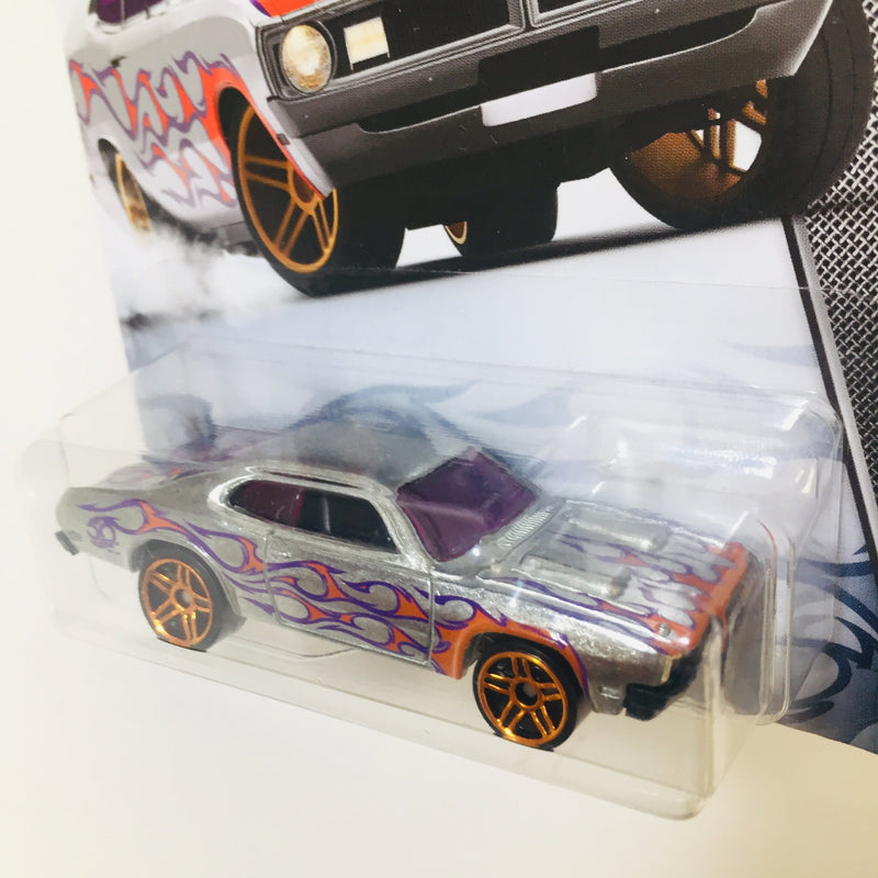 2018 Hot Wheels 50 Aniversario Zamac Flames 71 Dodge Demon ZAMAC PR5