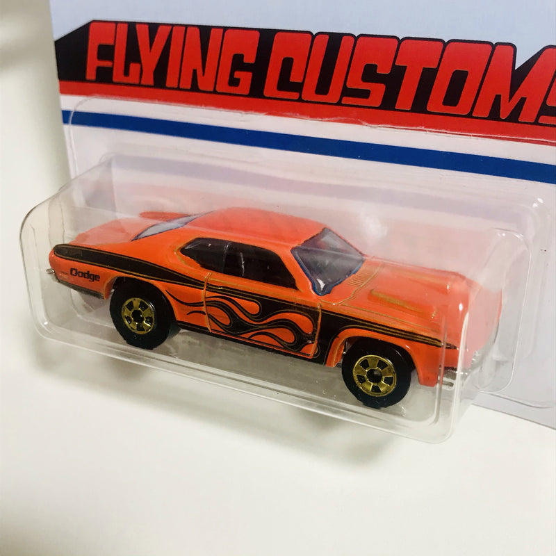 2021 Hot Wheels Flying Customs 71 Dodge Demon naranja BW