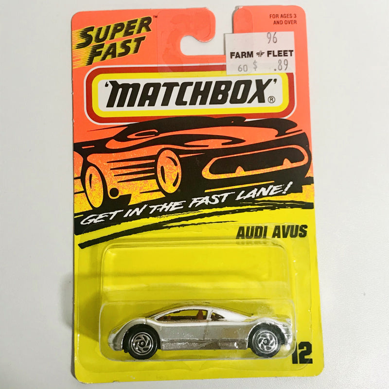 1996 Matchbox Audi Avus Quattro cromado