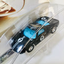 2002 Hot Wheels Auto Milestones Ford GT-40 Exclusivo Walmart negro Llantas de Goma RR