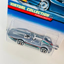 2000 Hot Wheels Virtual Collection Turbolence plata 5DOT base ZAMAC