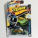 2012 Hot Wheels Team Top Rides Blue Driver Citroën C4 Rally verde PR5 con Stickers