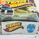 2012 Hot Wheels Team Top Rides Blue Driver Citroën C4 Rally verde PR5 con Stickers